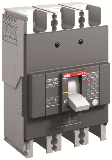 A2B 250 TMF 200-2000 3p F F (MCCB, 200AT/250AF, 3P, 18 kA, FIXED THERM. MAGNET. TRIP UNIT)