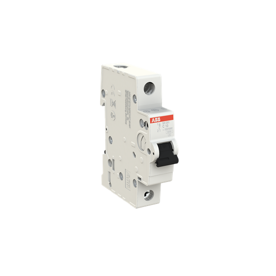SH201-C 10 (MCB, 10A, 1P, 6 kA, IEC/EN 60898) 