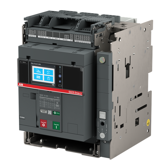 E1.2N 1600 Ekip Touch LSI 3p W MP (ACB, 1600AT/1600AF, 3P, 66 kA, DRAWOUT, LCD DISPLAY)