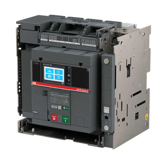 E1.2N 1250 Ekip Touch LSI 4p W MP (ACB, 1250AT/1250AF, 4P, 66 kA, DRAWOUT, LCD DISPLAY)