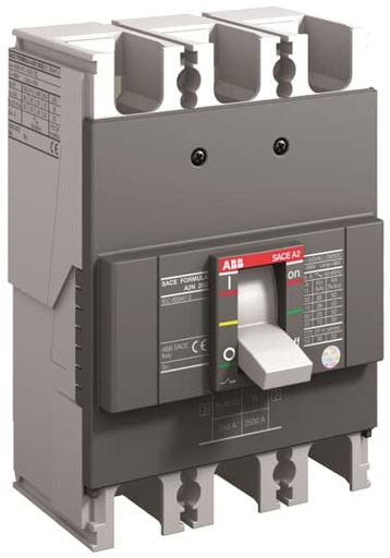 [1SDA066778R1] A2C 250 TMF 200-2000 3p F F (MCCB, 200AT/250AF, 3P, 25 kA, FIXED THERM. MAGNET. TRIP UNIT)