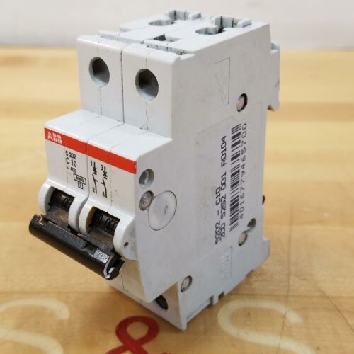 [2CDS252001R0104] S202-C 10 (MCB, 10A, 2P, 10 kA, IEC/EN60947-2)