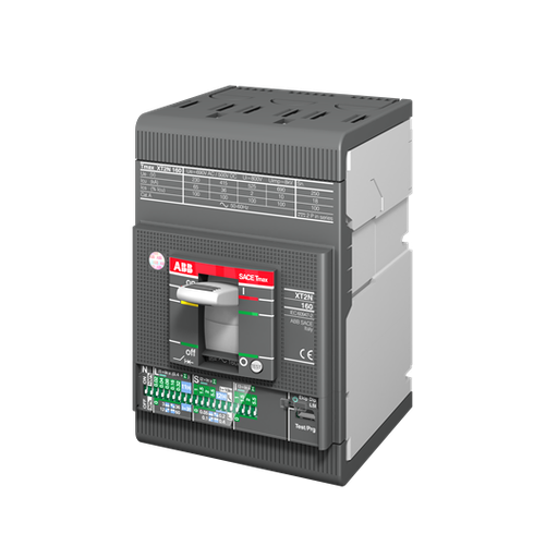 [1SDA067817R1] XT2S 160 Ekip LSIG In=63A 3p F F (MCCB, 63AT/160AF, 3P, 50 kA, LSIG, ELECT. TRIP UNIT)