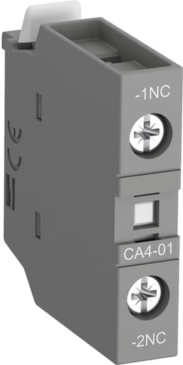 [1SBN010110R1001] CA4-01 Front-Mounted Auxiliary Contact Block For AF09--AF96 (1NC)