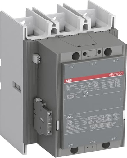 [1SFL637001R7011] AF750-30-11#100-250V (AC3-400kW, AC1-1050A, 3P CONTACTOR WITH 1NO+1NC)