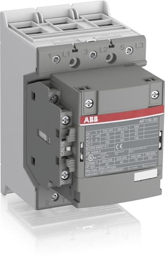 [1SFL427001R1311] AF116-30-11-13#100-250V (AC3-55kW, AC1-160A, 3P CONTACTOR WITH 1NO+1NC)