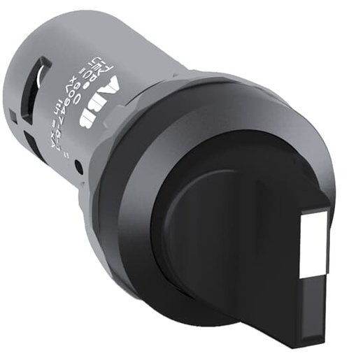[1SFA619200R1016] SELECTOR SWITCH#C2SS1-10B-10 (2 POSITION SHORT HANDLE SELECTOR SWITCH WITH 1NO CONTACT)